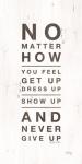 No Matter How You Feel