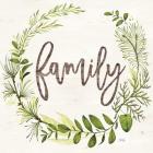 Family Greenery Wreath