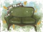 Spring Floral Couch