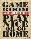 Game Room #1 Rule