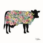 Floral Cow