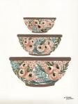 Floral Mixing Bowls