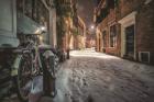 Winter Nighttime Street 1