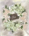 Hydrangea Wreath Pale Pink