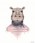 Hippo in Handkerchief
