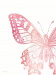 Pink Butterfly I