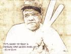 Babe Ruth Sketch