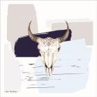 Colored Steer Head II