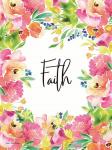 Faith Watercolor Flowers