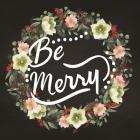 Be Merry Wreath