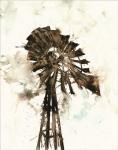 Watercolor Windmill