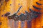 Details Of Rust And Paint On Metal 6