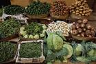 Vegetables for sale, street market, Luxor, Egypt