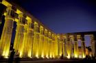 Lotus Columns, Sun Court of Amenhotep III, Luxor, Egypt