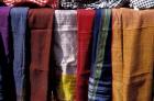 Textiles For Sale in Khan al-Khalili Bazaar, Cairo, Egypt