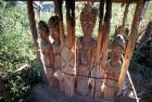 Statue Honoring Fallen Heroes, Konso Waka, Omo River Region, Ethiopia