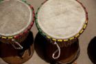 Gambia, Banju, Wooden drums, musical instrument