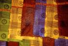 Detail of Adinkra Cloth, Market, Sampa, Brongo-Ahafo Region, Ghana