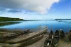 Canoes on the beach, Antananarivo, Madagascar