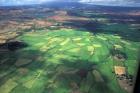 Aerial View of Fields in Northern Madagascar