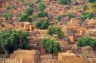 View of the Dogon Village of Songo, Mali