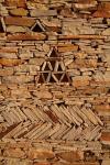 Mauritania, Adrar, Chinguetti, Stone pattern