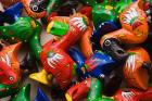 Mauritius, Port Louis, market, wooden Dodo bird toy