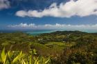 Mauritius, Mt Lubin, View from Mt Limon