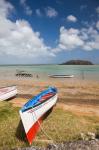 Mauritius, Rodrigues Island, fishing boats