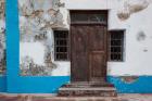 Traditional carved door in Quirmbas National Park, Ibo Island, Morocco