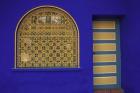 Doorway in Jardin Majorelle, Marrakech, Morocco