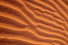 Sand Dunes Furrowed by Winds, Morocco