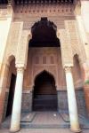 Zellij (Mosaic Tilework) at the Saddian Tombs, Morocco