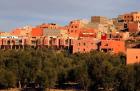 Small village settlements in the foothills of the Atlas Mountains, Morocco