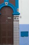 MOROCCO, Rabat: Kasbah des Oudaias, Doorway Detail