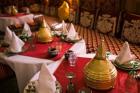 Restaurant at Hotel Kasbah Asmaa, Tafilalt, Rissani, Morocco