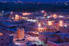Night View of Town, Tinerhir, Morocco
