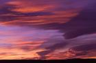 Pink Desert clouds, sunset, MOROCCO