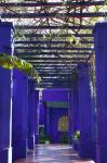 Villa Courtyard, Marrakech, Morocco