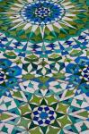 Floor tiles in Al-Hassan II mosque, Casablanca, Morocco