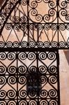 Iron gate, Moorish architecture, Rabat, Morocco