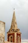 Africa, Mozambique, Island. Steeple at the Governors Palace chapel.