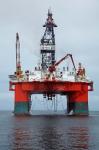 Oil Rig, Walvis Bay, Namibia, Africa.