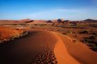 Sand dune, near Sossusvlei, Namib-Naukluft NP, Namibia, Africa.