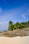 Anse Bambous Beach on Fregate Island, Seychelles