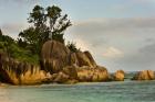 Anse-Source D'Argent coastline, Seychelles, Africa