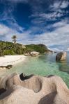 Anse Source D'Argent Beach, L'Union Estate Plantation, La Digue Island, Seychelles