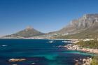 Camps Bay and Clifton area, view of the backside of Lion's Head, Cape Town, South Africa