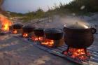 Traditional Beach Dinner, Jeffrey's Bay, South Africa