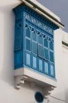 Tunisia, Sidi Bou Said, building detail